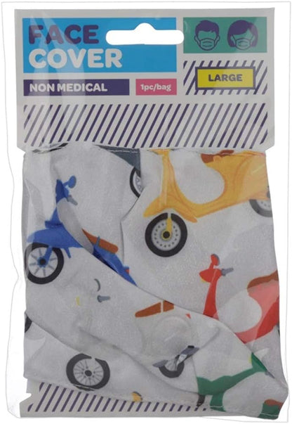 Speed King Scooter Reusable Face Mask Large