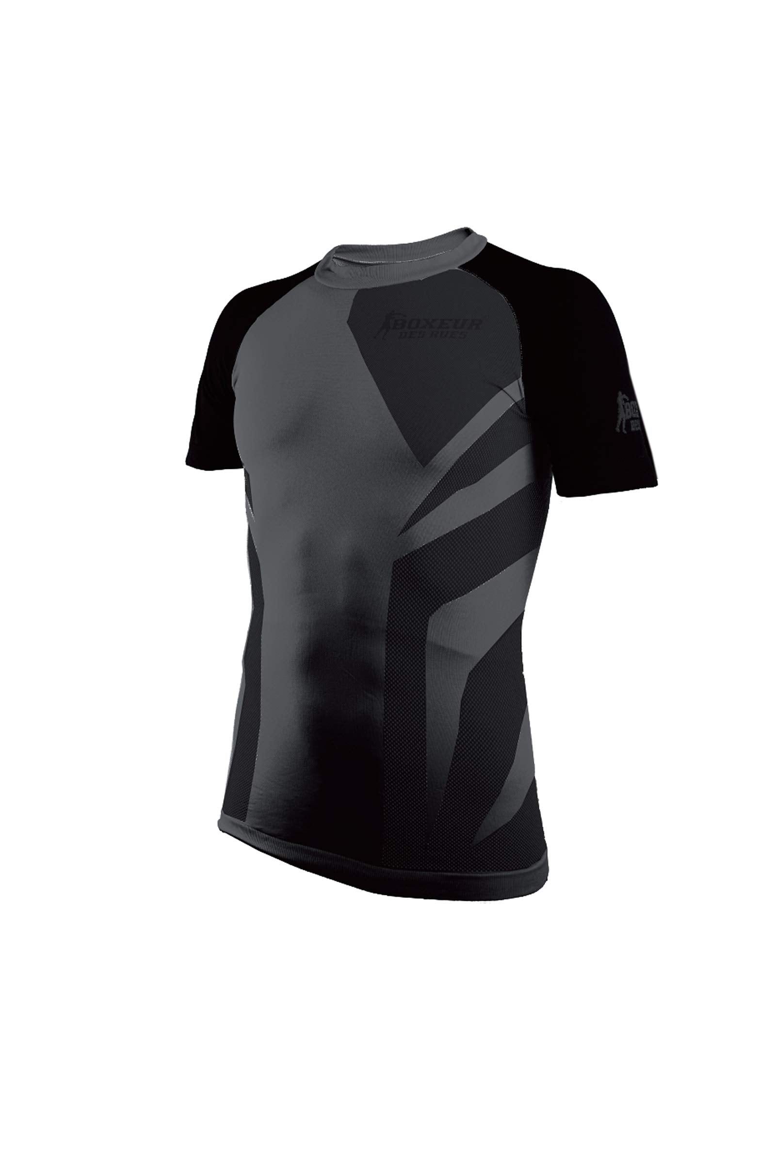 BOXEUR DES RUES - Cross T Shirt with Dryarn Small Logo, Man