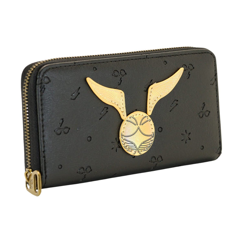 Harry Potter Wings-Essential Wallet, Black, 19 x 10 cm