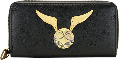 Harry Potter Wings-Essential Wallet, Black, 19 x 10 cm