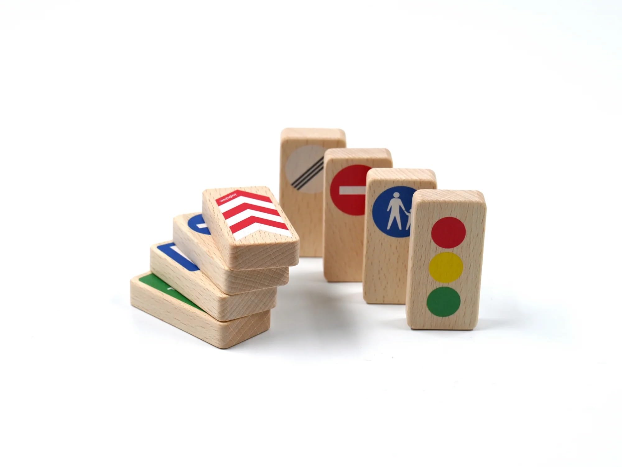 Wegblokken - Verkeersborden - 8 stuks