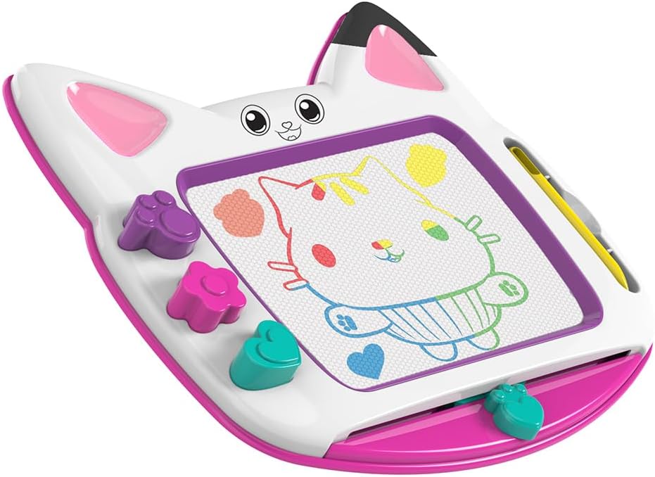 Gabbys Dollhoiuse Colour Magnetic Drawing Gabbys Dollhouse Doodle Board | Sketch | Arts & Crafts | Creative Toys |, DreamWorks, Ages 3 Plus
