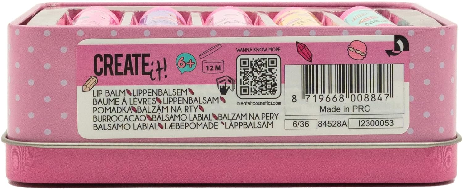 Create it! - 84528A - Children's Lip Balm with Fragrance - Pack of 5