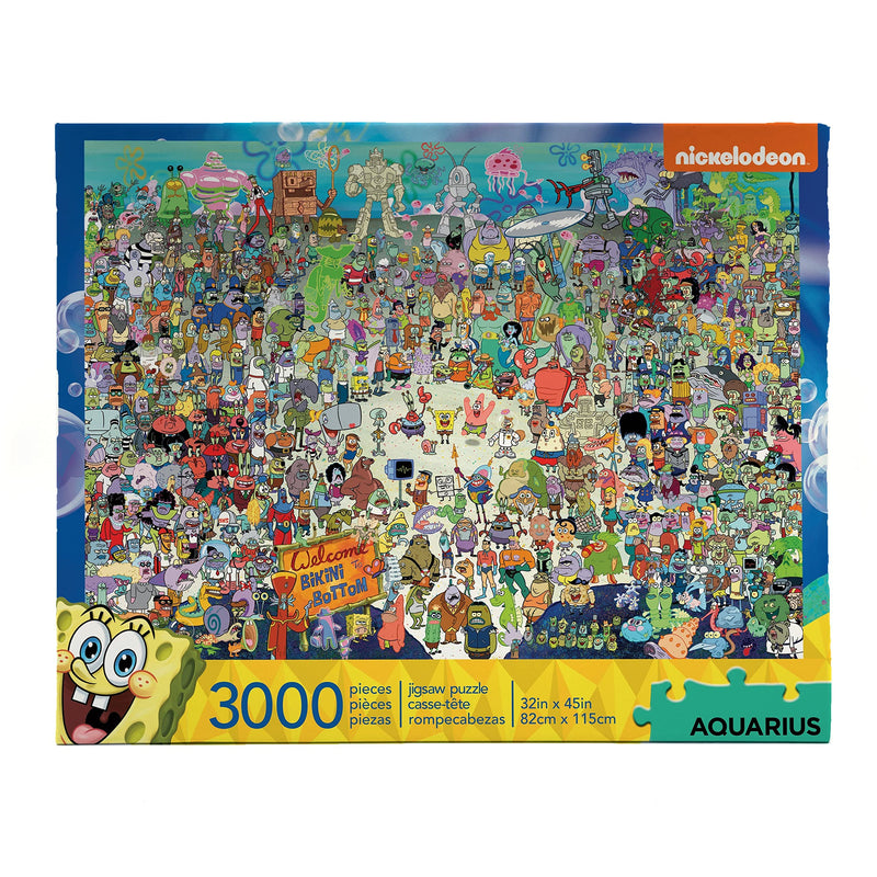Spongebob Squarepants GIANT jigsaw puzzle (3000 Pieces) 1150mm x 820mm (nm