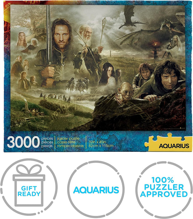 The Lord of the Rings 68520 Puzzle 3000P 81X114Cm, Multicolor, One Size