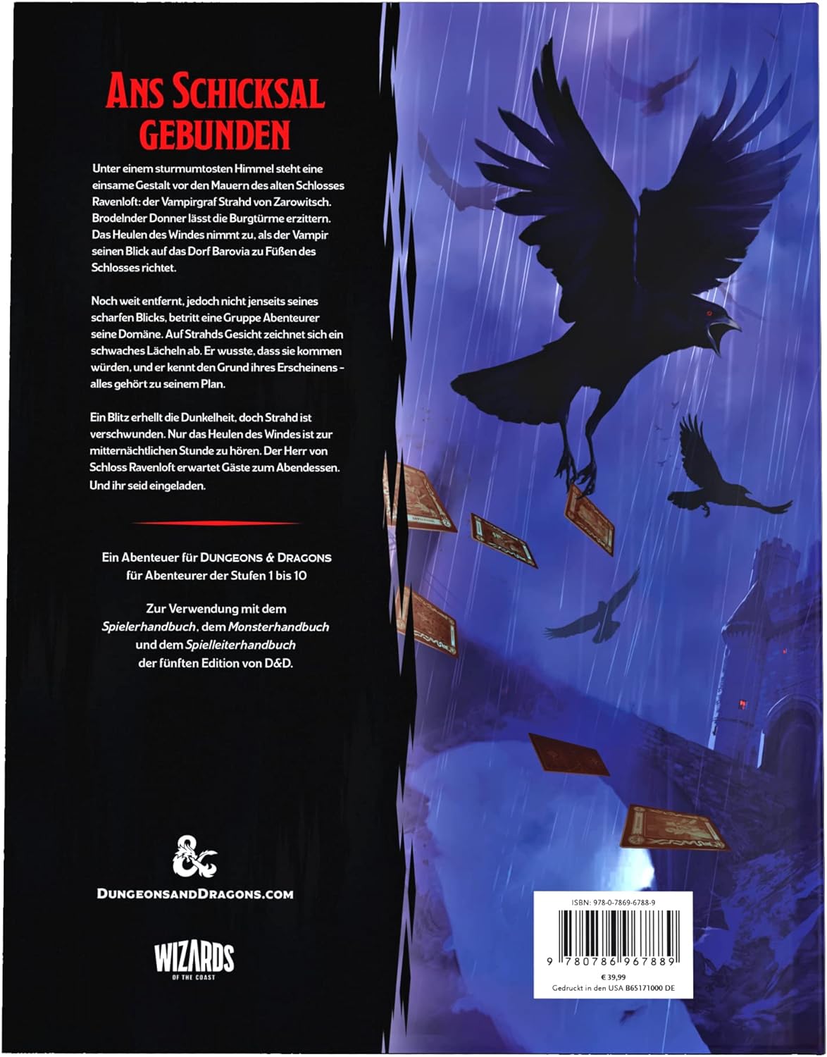 Dungeons & Dragons : Fluch des Strahd (Deutsche Version)