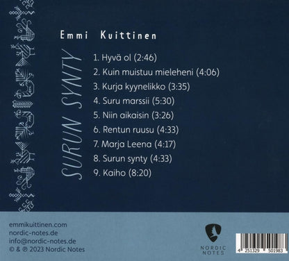 Emmi Kuittinen-Surun Synty -Digi