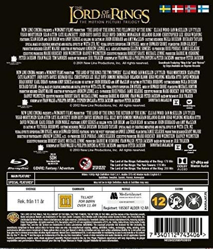 The Lord of the Rings Trilogy Blu Ray