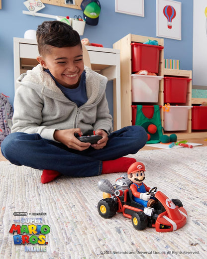 The Super Mario Bros. Movie 418224 Super Mario Movie 2023 Nintendo R/C Car, Rumble Rc