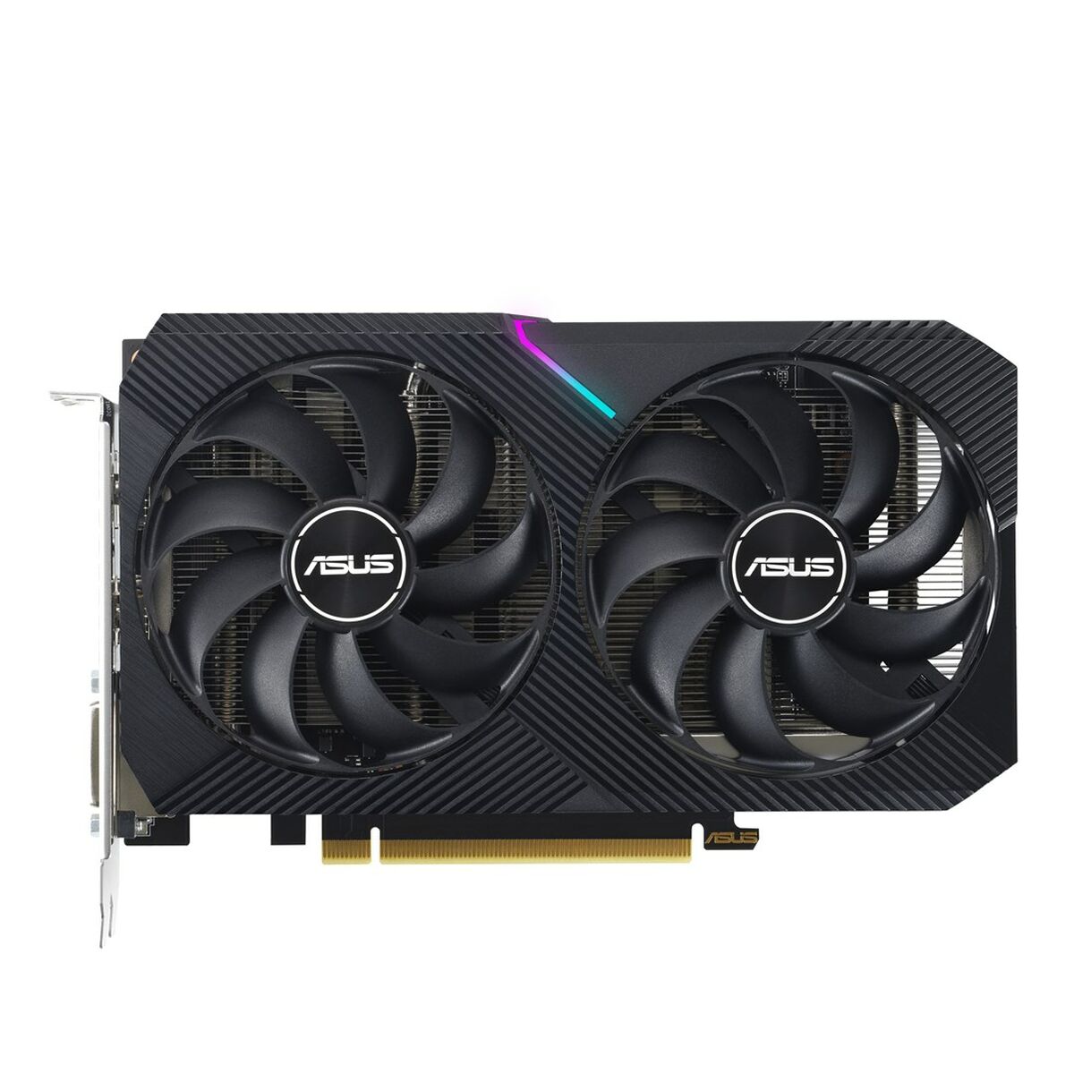 ASUS Dual NVIDIA GeForce RTX 3050 OC Edition Gaming Graphics Card (PCIe 4.0, 8GB GDDR6 memory, HDMI 2.1, DisplayPort 1.4a, 2-slot design, Axial-tech fan design, 0dB technology, and more