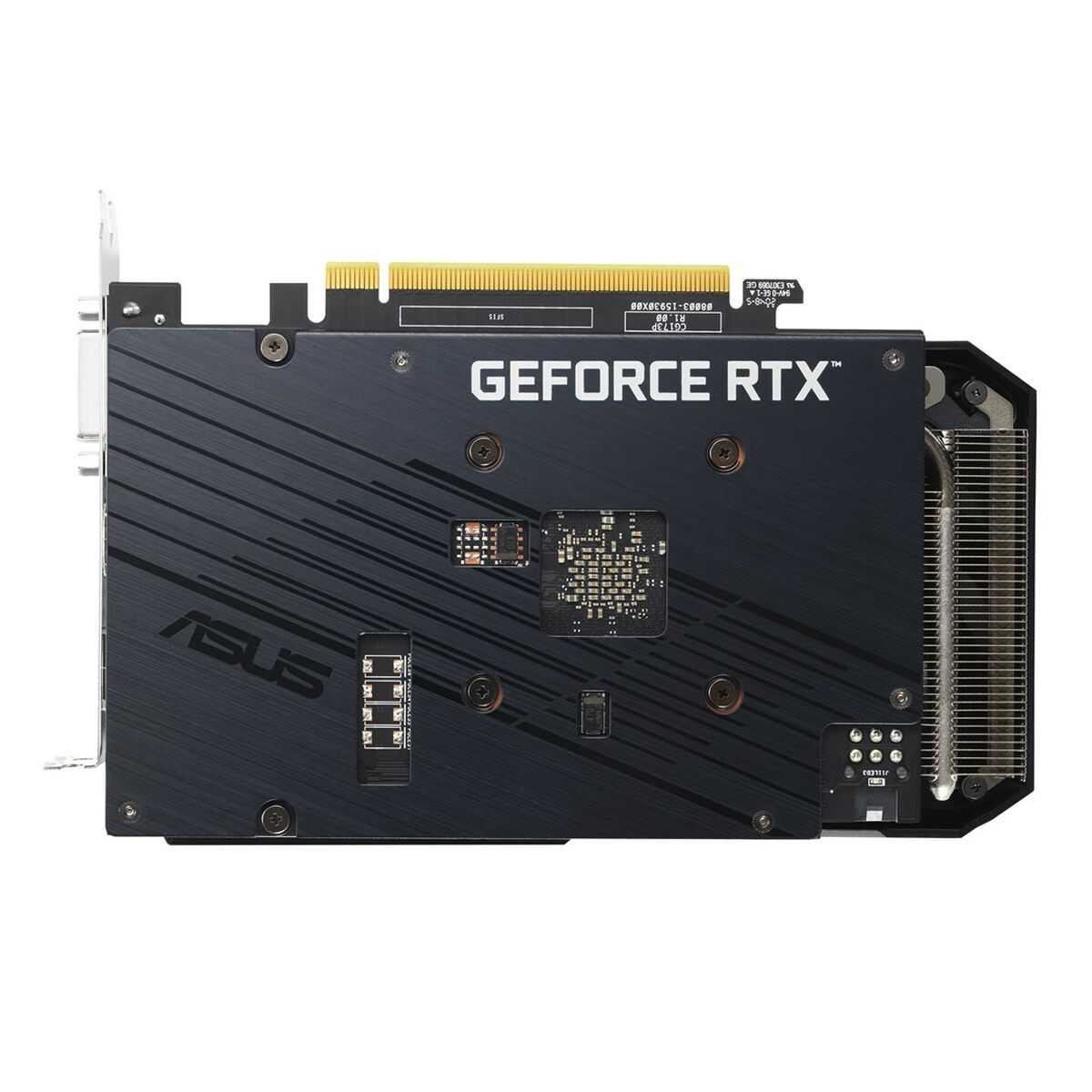 ASUS Dual NVIDIA GeForce RTX 3050 OC Edition Gaming Graphics Card (PCIe 4.0, 8GB GDDR6 memory, HDMI 2.1, DisplayPort 1.4a, 2-slot design, Axial-tech fan design, 0dB technology, and more