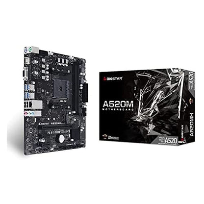 MB Biostar A520MH (A520,AM4,mATX,AMD)