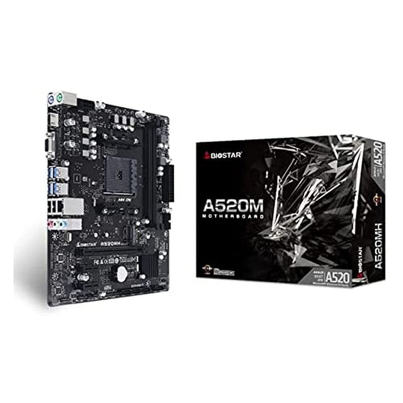 MB Biostar A520MH (A520,AM4,mATX,AMD)