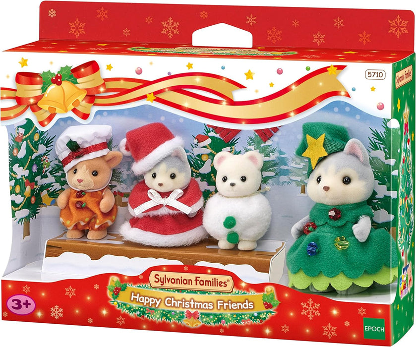 Sylvanian Families 5710 Happy Christmas Friends - Dollhouse Playsets