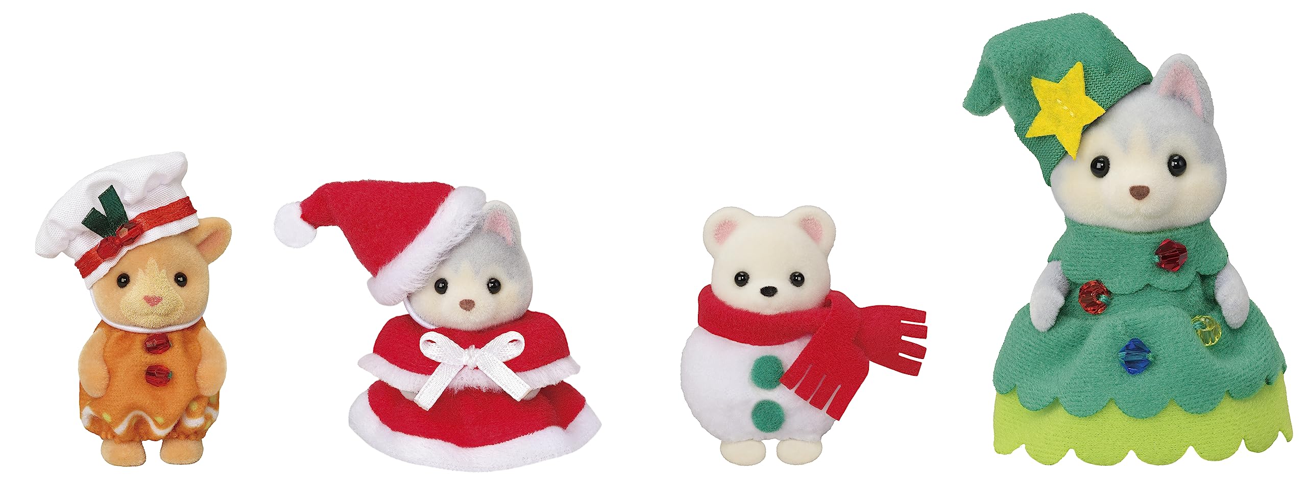 Sylvanian Families 5710 Happy Christmas Friends - Dollhouse Playsets