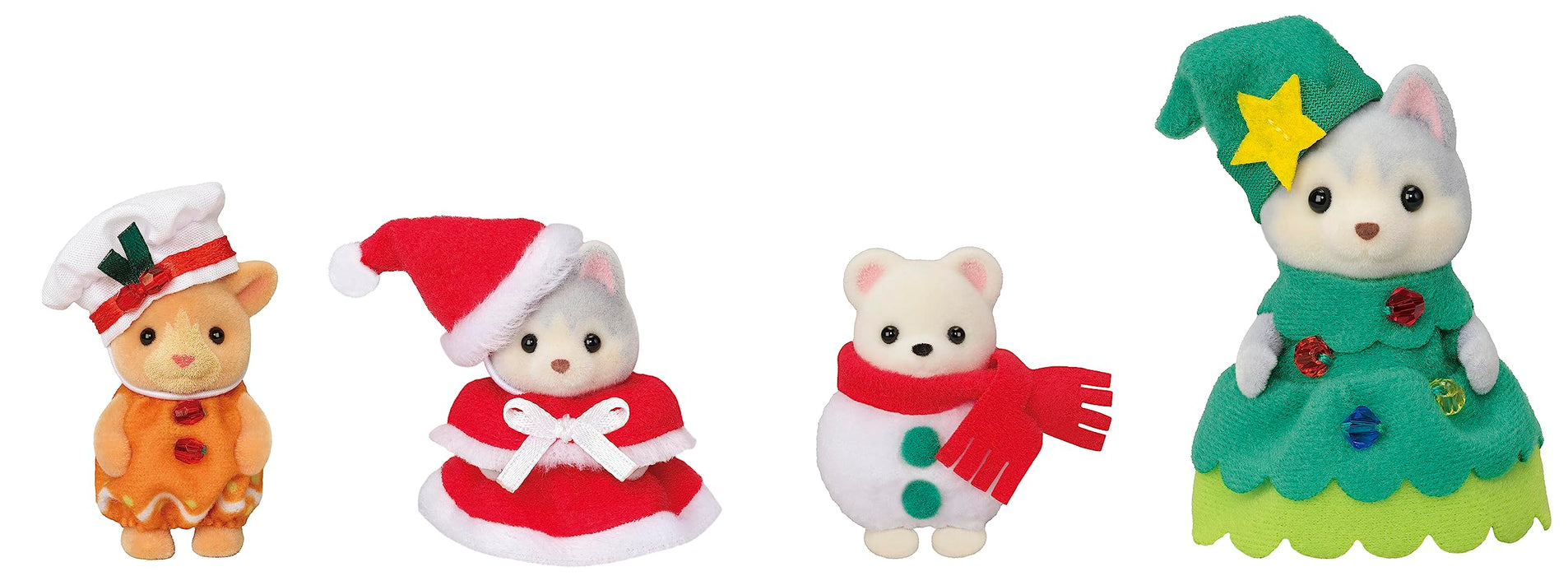 Sylvanian Families 5710 Happy Christmas Friends - Dollhouse Playsets