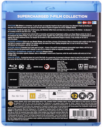 Dc Comics 7-Film Collection