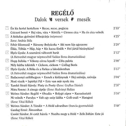 Regelo dalok, versek, mesek
