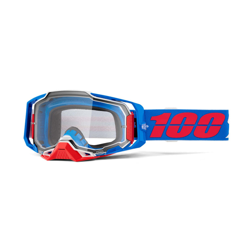 100% 100percent Armega Goggles Clear Lens/CAT0