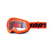 100% Strata 2 Essential Lunettes de motocross (Orange/Black
