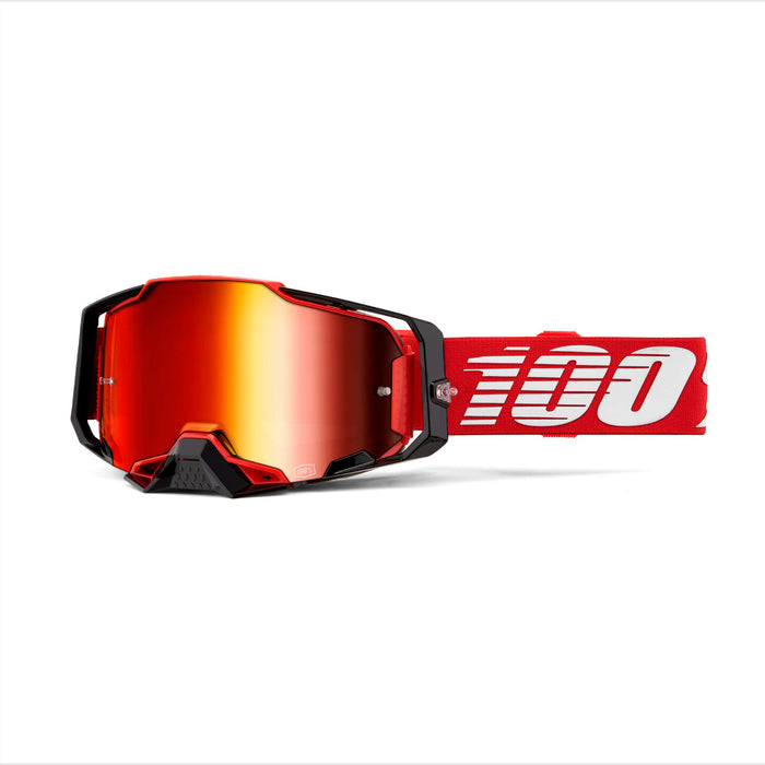 100% Armega Essential Chrome Motocross-Brille