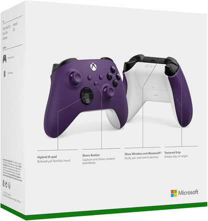 Xbox Wireless Controller – Astral Purple for Xbox Series X|S, Xbox One, and Windows Devices