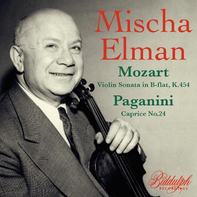 Mozart: Violin Sonata in B-flat, K454/Paganini: Caprice No. 24