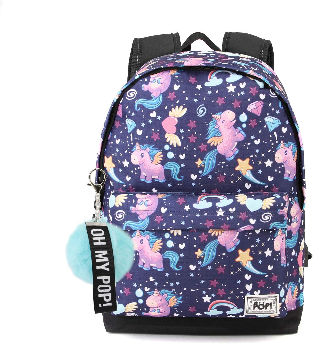 Oh My Pop! Pop! Magic-zaino Hs Rucksack, 42 cm, 23 liters, Mehrfarbig (Multicolour