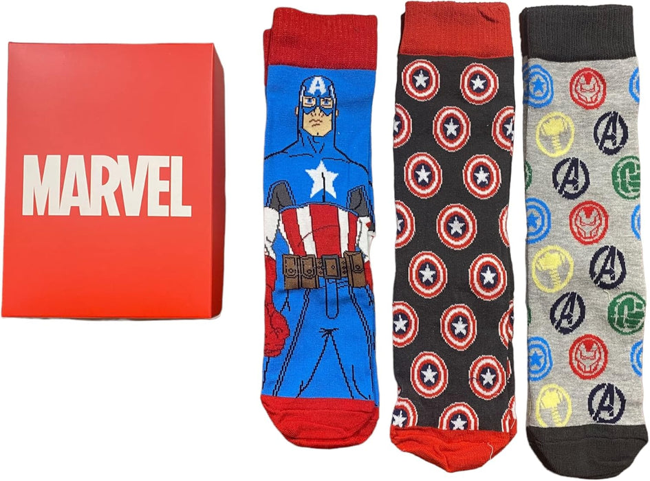 NEW IMPORT Pack 3 Calcetines Adulto de Avengers