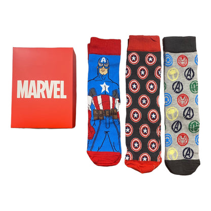 NEW IMPORT Pack 3 Calcetines Adulto de Avengers