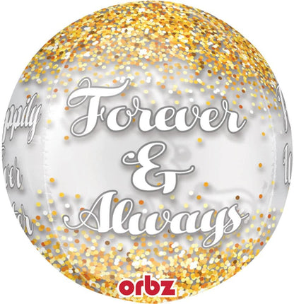 ANAGRAM INTERNATIONAL Orbz Balloon, 16", Multi