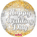 ANAGRAM INTERNATIONAL Orbz Balloon, 16", Multi
