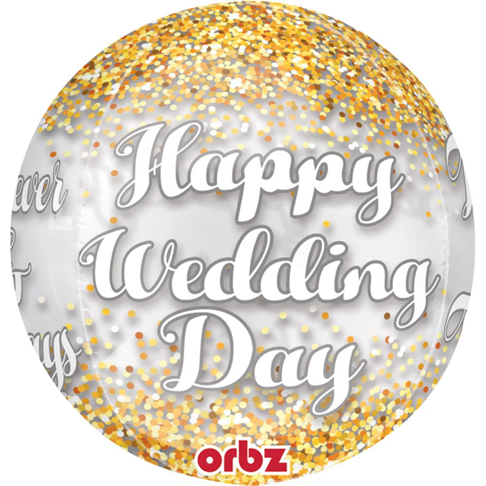 ANAGRAM INTERNATIONAL Orbz Balloon, 16", Multi