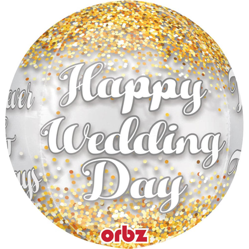 ANAGRAM INTERNATIONAL Orbz Balloon, 16", Multi