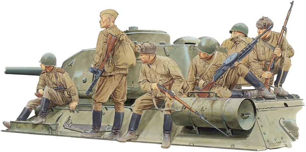 Dragon - 1/35 Js-2 Stalin Ii (3in1) + Sov.inf. Tank Riders