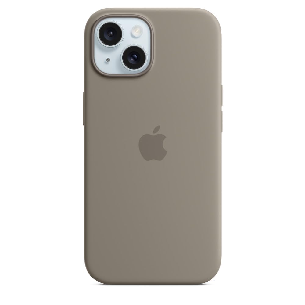 Apple - Back Cover For Mobile Phone - Magsafe Compatibility - Silicone - Clay - For Iphone 15