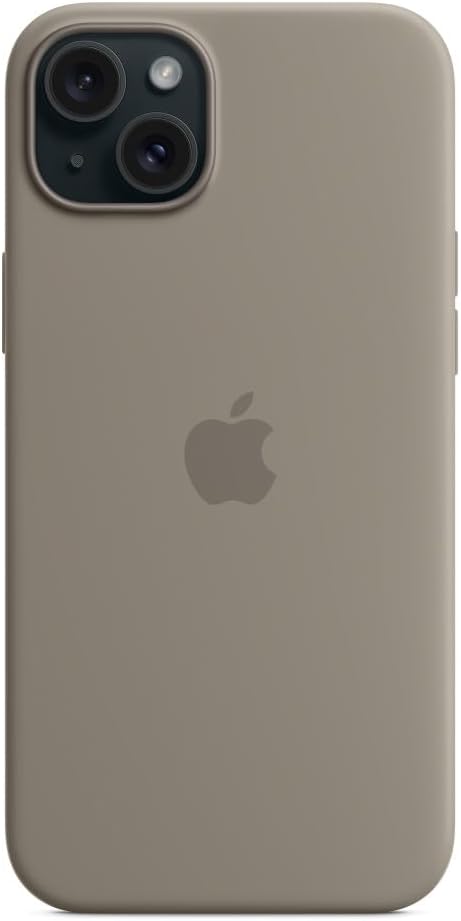 Apple - Back Cover For Mobile Phone - Magsafe Compatibility - Silicone - Clay - For Iphone 15 Plus
