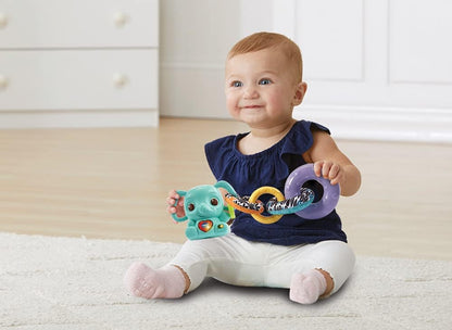 VTech 3 in 1 Stack & Leather Elephant - Educational Toy - with Motion Sensor and Sound Effects - Discover Shapes - 6 to 36 Months