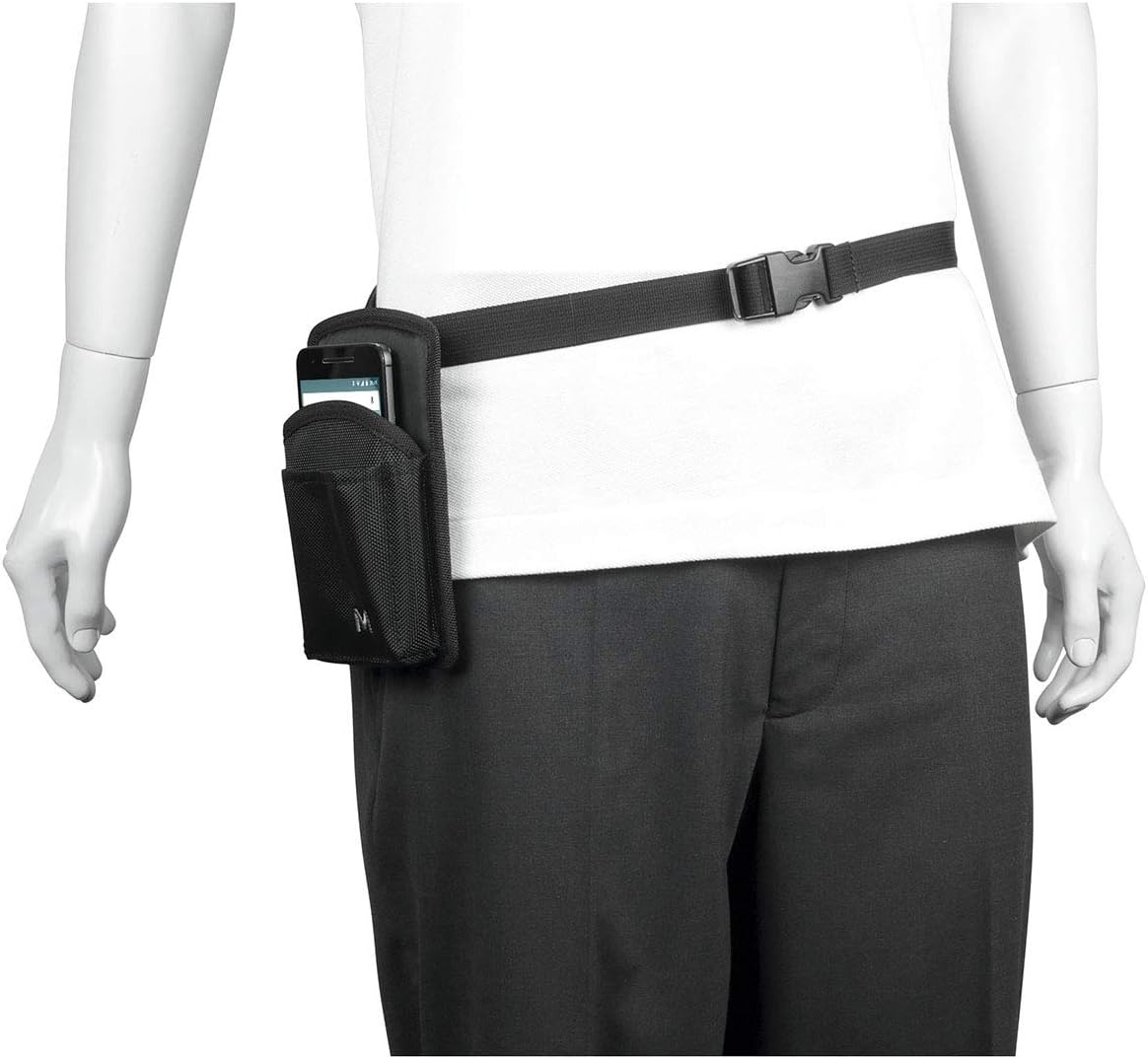 Mobilis Holster Case for 6-7 Inch Tablet with Belt - Maximum Tablet Size 17.5 x 8.5 x 2.5 cm - Black