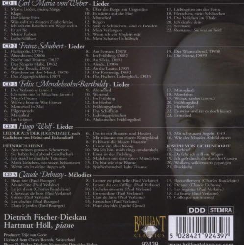 Romantic Songs (Holl, Fischer-dieskau)