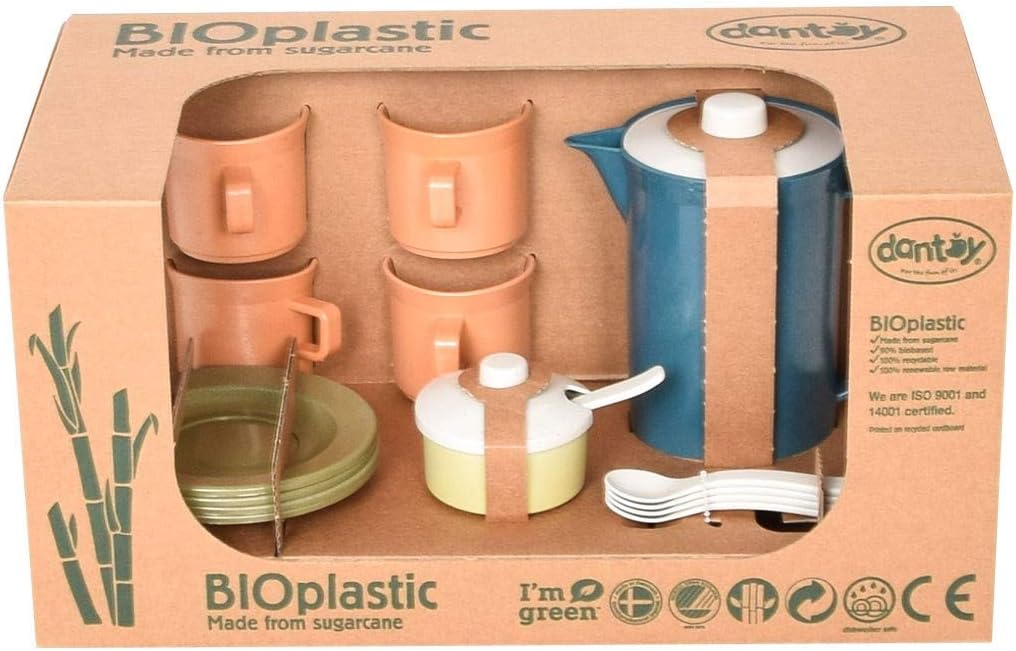 Dantoy Bio Kaffeeservice Geschenk Box Kinder Lernspielzeug Outdoor Fun