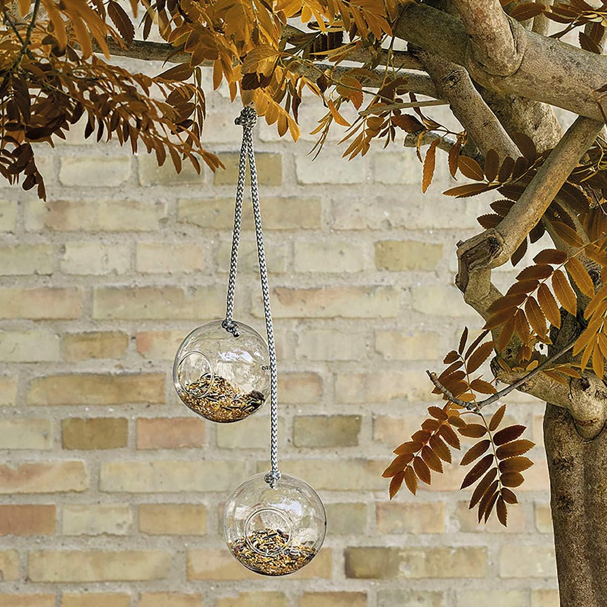 Eva Solo EV571019 Glass bird feeders, 2pcs