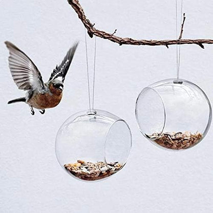 Eva Solo EV571019 Glass bird feeders, 2pcs