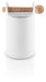 Voorraadpot / Organizer Met Lepel Hoog 20 Cm Wit