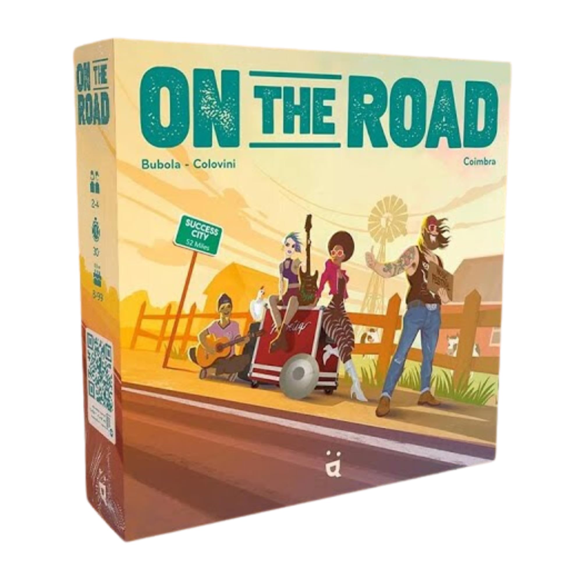 Helvetiq | On the Road | Family Games | Ages 8+ | 2-4 Players | 30 Minutes Playing Time