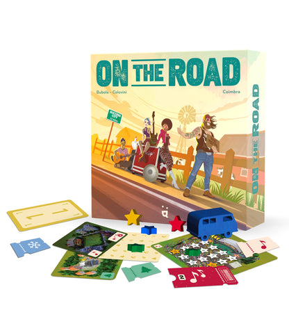 Helvetiq | On the Road | Family Games | Ages 8+ | 2-4 Players | 30 Minutes Playing Time