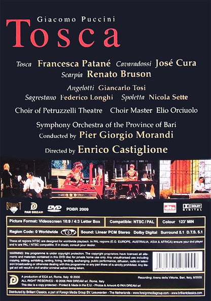 Various Artists - Tosca Dvd