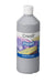 Gouache-kleur, parelmoer, creall, zilverkleurig, fles van 500 ml