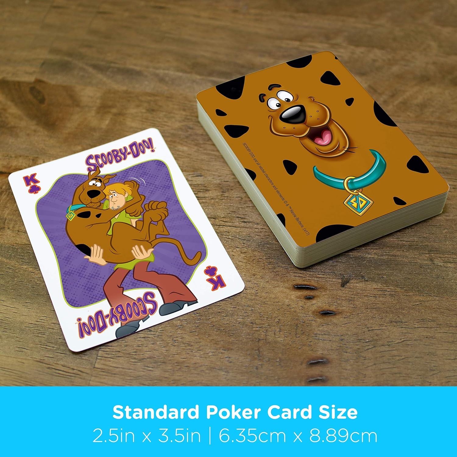 AQUARIUS 52458 Scooby-Doo Playing Cards, Multicolor