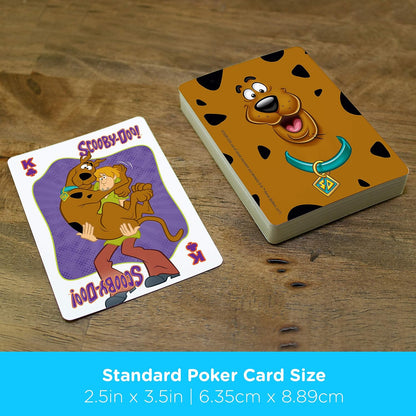 AQUARIUS 52458 Scooby-Doo Playing Cards, Multicolor